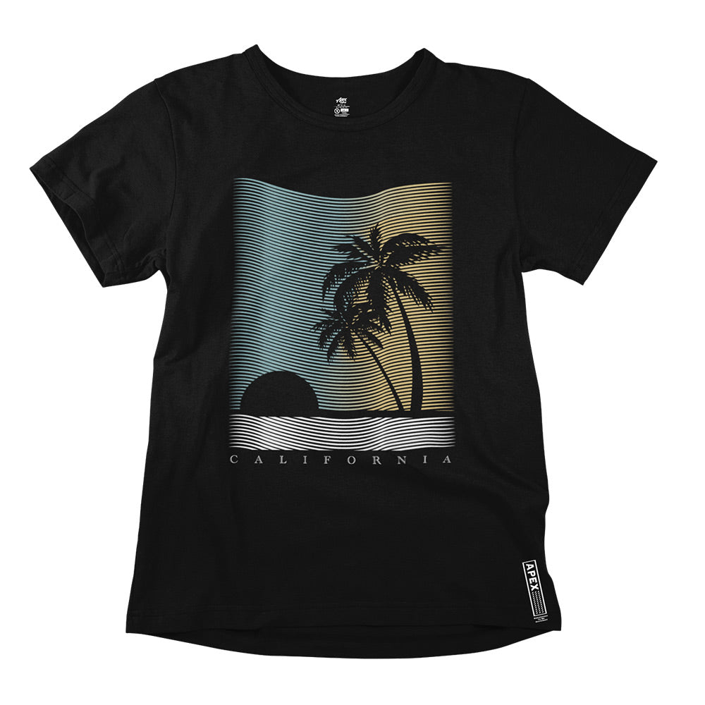 Cali Vibes Striped Tee